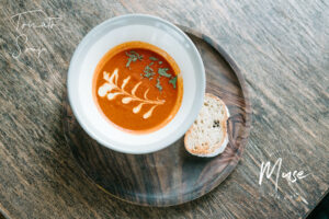 MUSE CAFE ubud bali tomato soup